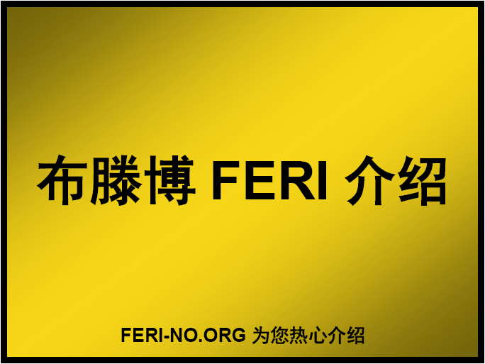 布滕博FERI跟踪单介绍