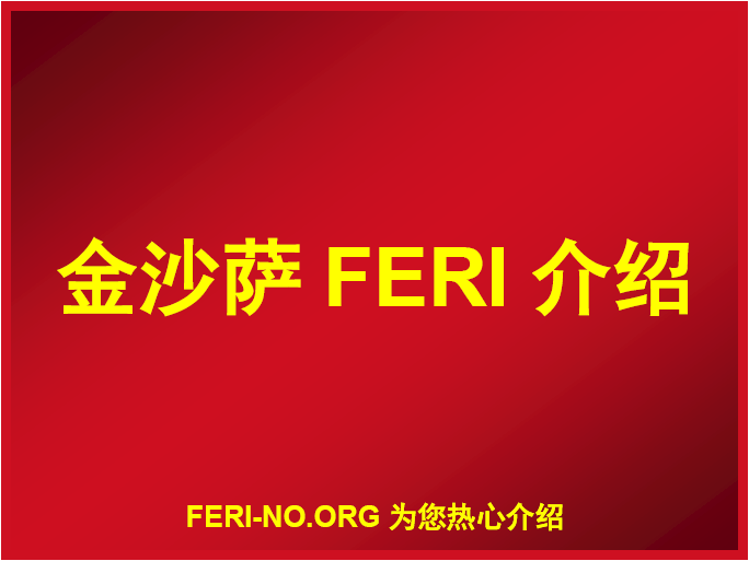 金沙萨FERI电子跟踪单介绍